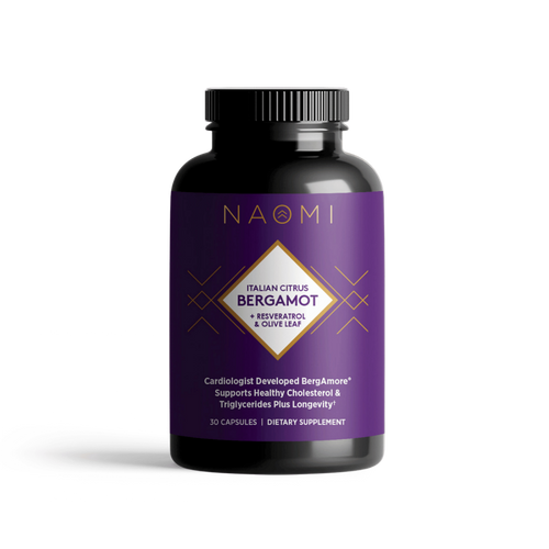NAOMI Italian Citrus Bergamot 500mg 30-Day Supply